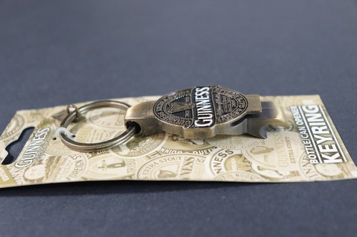 Guinness Collectors Edition Bottle/Can Opener Keyring Brand New (rad) - Picture 3 of 5