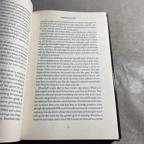 Dropped the Ball, Baseball’s Troubles 1st Edition - Dave Winfield SIGNED / FTH - Picture 8 of 12