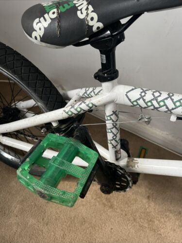 Mongoose BMX Diagramm 20" Pro Park Street & Dirt Bike weiß grün Custom - Bild 5 von 11
