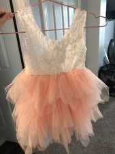 Flower Girl Dress w/ matching Headband- size 4T Worn Once