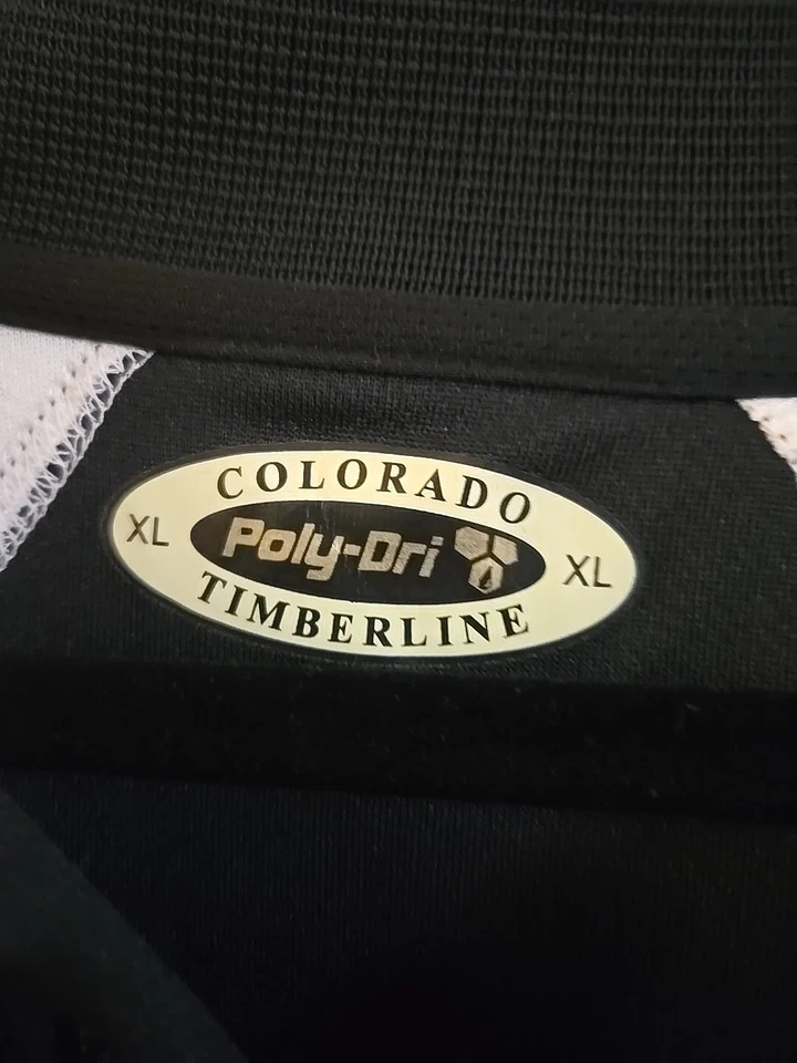 Polo Colorado Timberline Hombres Talla XL Negro Mazda Speed Raceway Laguna Seca Foto 3 de 4