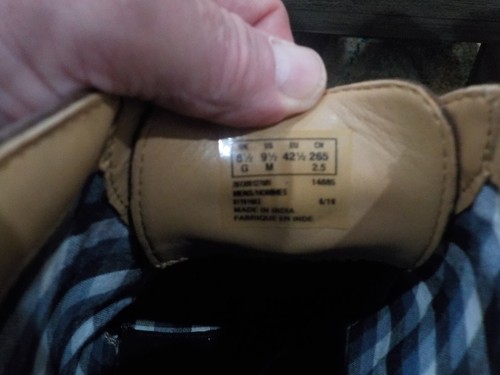 Men’s Bostonian Commonwealth Brown leather Ankle Boots 9 1/2 NWOT - Picture 11 of 11