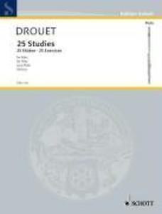 25 Studies / 25 Etüden / 25 Exercises | Louis Drouet | Deutsch