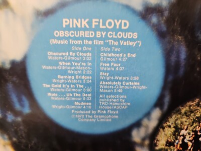 米LP Pink Floyd Obscured By Clouds ST11078 HARVEST /00260 $_12.JPG?set_id=880000500F