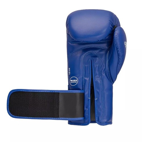 adidas IBA AIBA lizenzierte Boxhandschuhe olympisches Leder Kampfhandschuhe 10oz 12oz - Bild 5 von 6