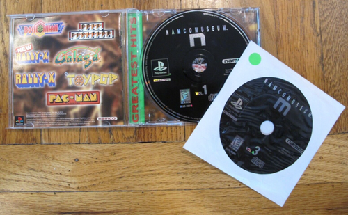 Namco Museum Vol. 1 & Vol 3 Bundle Lot (Sony PlayStation 1 PS1) - Free Shipping - Picture 3 of 3