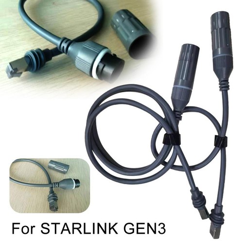 Standard Cable For Starlink Gen3 Outdoor Waterproof Replacement RJ45 adapter - Afbeelding 2 van 10