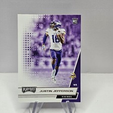 Justin Jefferson RC 2020 Panini Playoff #213  Vikings  Rookie