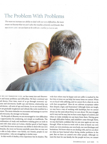 Shambhala Sun Magazine Mindful Yoga Meditation Meditators Insight Harold Ramis - Picture 11 of 12