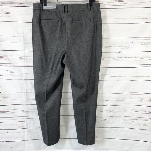 Talbots Pants Petite Women’s 14P Gray High Waist Straight Full Length NWT - Picture 4 of 11