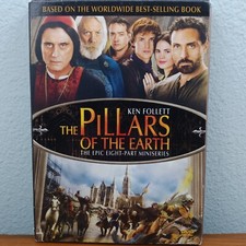 The Pillars of the Earth (DVD, 2010) Ken Follett Epic 8 Part Mini Series