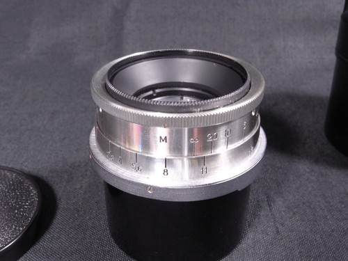 VINTAGE 1967 SOVIET USSR JUPITER-12 2,8/35 WIDE ANGLE LENS KIEV/CONTAX BAYONET - Picture 8 of 12