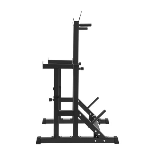 Barbell Rack Adjustable Barbell Weight Stand Multi-function Rack Home Gym - Picture 12 of 19