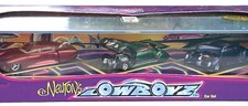 Hot Wheels Collectibles Newton's Lowboyz Low Boyz 3 car set New in Box