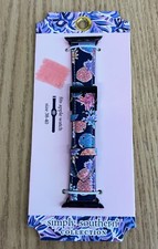SIMPLY SOUTHERN COLLECTION APPLE WATCH BAND. Pineapple Pattern. Fits 38-40 NEW