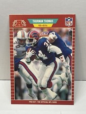 1989 Pro Set Thurman Thomas Rookie Card RC #32 HOF Buffalo Bills