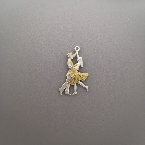 Tango Pendant – Gold-Plated 925 Silver Latin Dance Jewelry Necklace for Dancers - Picture 13 of 13