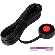 Round Red Cap Air Horn Push Button Switch with 3 Meters Wire DIY Electronics
