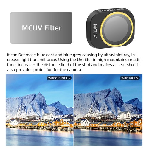 Filtro Riduttore Luce Filtro Polarizzatore Filtro Regolabile Adatto per DJI MINI 4 Pro - Foto 18 di 41