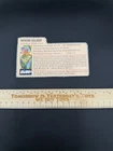 Vintage 1983 GI Joe Short Fuse File Card Nicely Cut