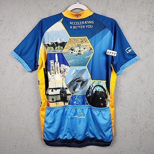 Primal Lockheed Martin Radtrikot XL Grafik Full Zip leichte Taschen - Bild 8 von 8