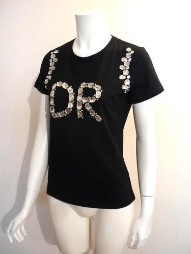 Logo Denny Rose strass nuovo! Cotone nero, taglia XS, N6670 - Foto 7 di 24