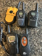 Lot 5 Walkie Talkies Midland, Motorola, cobra, DT systems