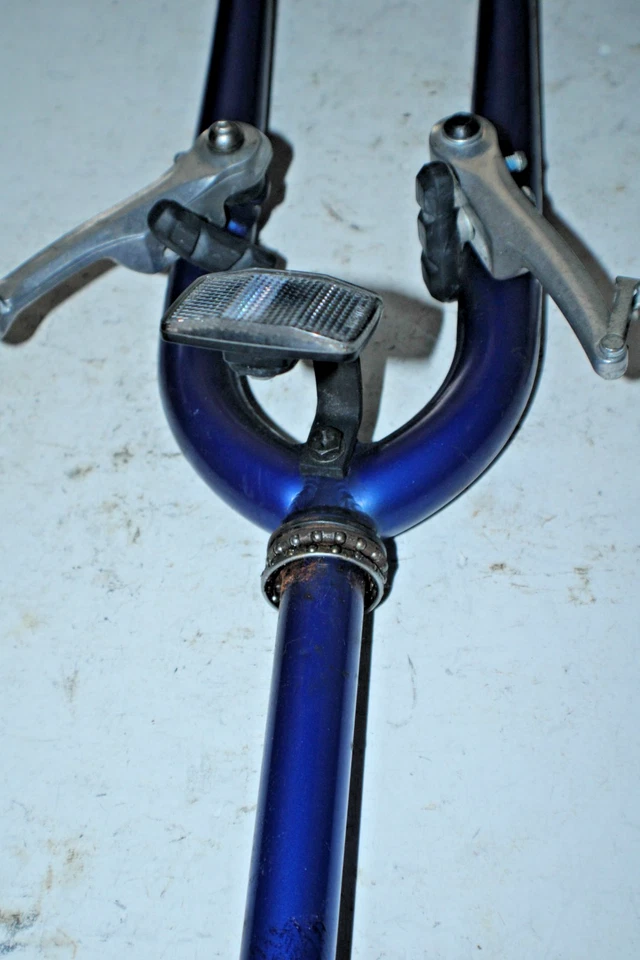 Trek MTB Bike Fork 26" 1" Threaded 225mm Blue Chromoly Steel Rigid USA Shipping! - Image 4 of 4