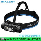 IMALENT HT50 3000LM Rechargeable Headlamp CREE XHP50.3HI LED Red Light IP66 — photo 1