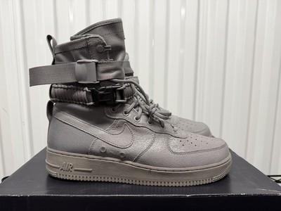 Size 10.5 Men's - 2017 Brand New Nike SF Air Force 1 QS Dust Grey 903270-001