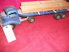 Smith Miller GMC Flatbed lumber truck.