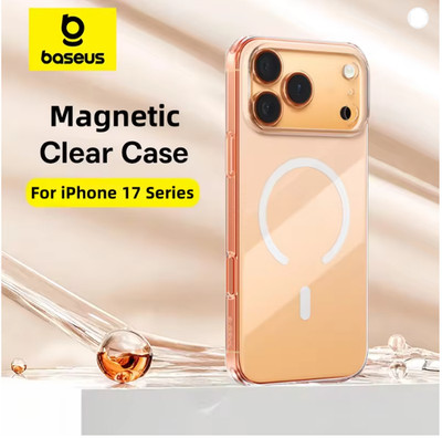 Baseus Magnetische Hülle für iPhone 17 Pro Max Slim Dünne Magsafe Case Transpare