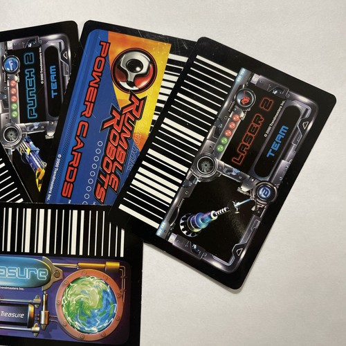 ๐*Lot Of 6* - 2000 Rumble Robots Power Cards TCG Rare Treasure Card NM Mint ๐ - Picture 4 of 6