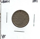 1891-P Liberty Nickel — photo from another recent sale