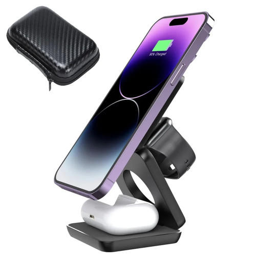 Supporto per Caricabatterie Wireless Telefono Veloce LED⚡SPEDIZIONE SICURA⚡