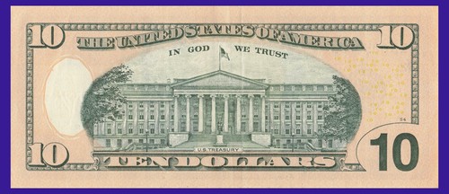 2006 $10 Bill Star Note IB00500554* Quad Triple 0000/555 New York Star Note NY - Picture 8 of 12