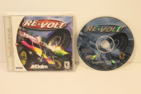 Re-Volt (Sega Dreamcast, 1999) Racing Complete w/ Reg Card CIB - Tested SHARP!