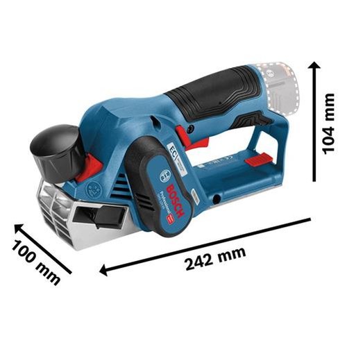 Bosch Professional Planer 12V Bare Unit Planing Width 56mm BSH6015A7070 - Picture 2 of 2