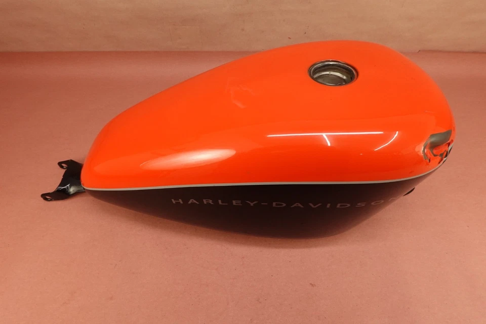 Tanque de gasolina 2007-2012 Harley Davidson Sportster 1200 XL1200N combustível - Imagem 3 de 4