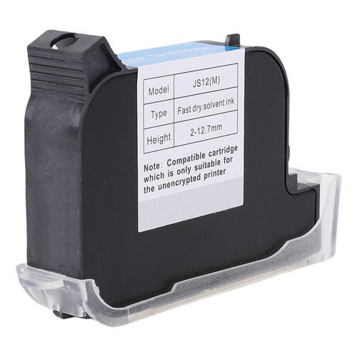 Inkjet Coding Machine Cartridge Black Color Wide Compatibility 42ML Large - Picture 22 of 22