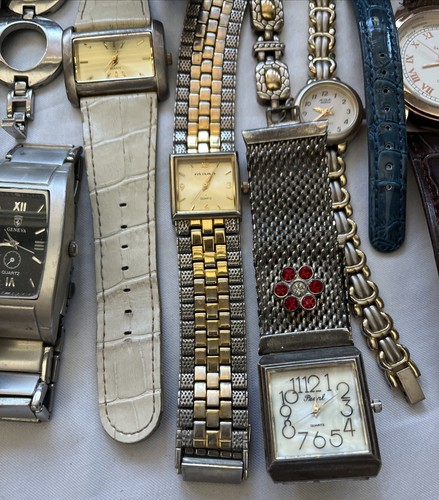 Watch Lot 20 Watches Mixed Brands -untested For Parts Or Repair - Bild 7 von 9