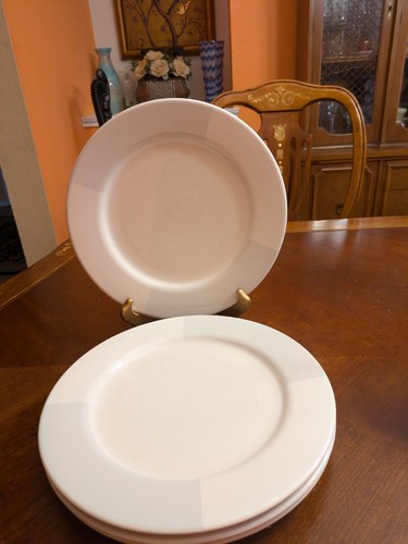 Dinner Plate Arctic White by Nautica 4 Piece Dinnerware Plates - Picture 2 of 10