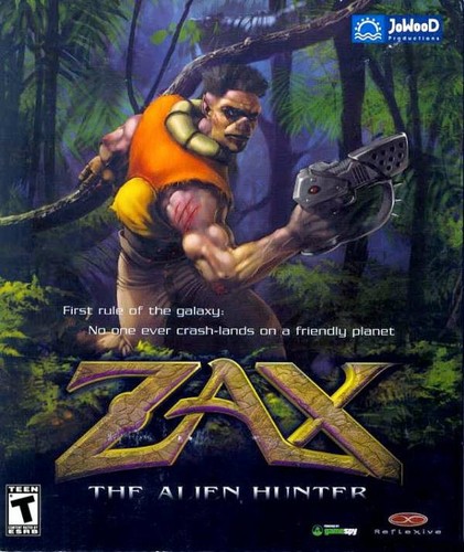 Zax The Alien Hunter gioco PC 2001 completo di custodia gioiello sparatutto vintage! - Foto 1 di 2
