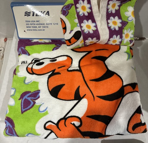 Vintage Kellogg’s Team Tony Teka Badetuch Waschlappen Set Tony the Tiger Neu aus altem Lagerbestand 90er - Bild 5 von 9