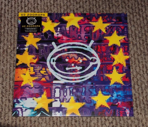 Sealed U2 Zooropa Remastered 180 gram Double LP w/ 2 Additional remixes