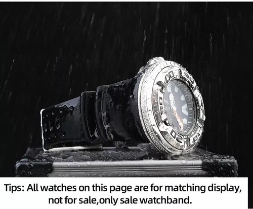 Cinturino per orologio subacqueo in gomma CITIZEN PROMASTER BJ8050-08E EcoZilla BJ8050. - Foto 10 di 12