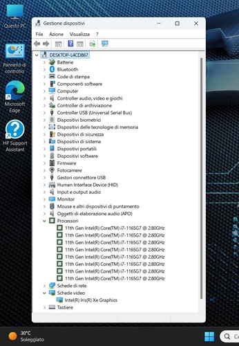 HP ProBook 450 G8 i7-1165G7 16 RAM 512 SSD OTTIMO NoteBook 15" Portatile Laptop - Imagen 15 de 16