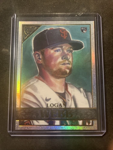 2020 Topps Gallery - Logan Webb #13 Rainbow Foil (RC)