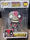 Funko Marvel Zombies Zombie Deadpool Bobblehead Pop! Vinyl Figure #698