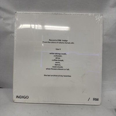 BTS RM INDIGO LP VINYL アナログ レコード INDIGO by RM of BTS - UMUSIC Shop Canada
